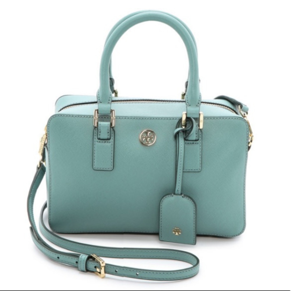 Tory Burch Mini Robinson Square Satchel Bag
